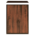 4.5" x 6" Walnut Finish Plaque with Black Edge