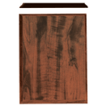 4.5" x 6" Walnut Finish Step Edge Plaque