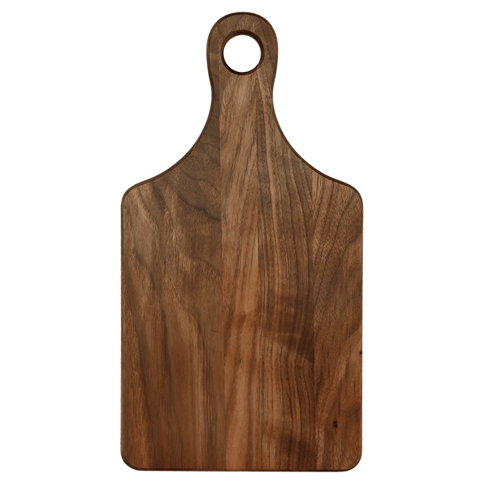 13.5" x 7" Walnut Paddle Shape Cutting Board