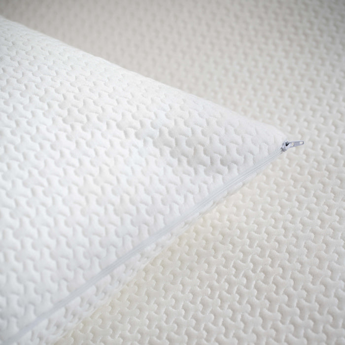 Waterproof Bamboo Mattress and Pillow Protector - temperature-regulating, bedroom detail | Soak and Sleep