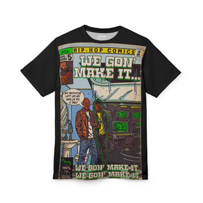 We Gon' Make It - Unisex Cut & Sew Tee (AOP)
