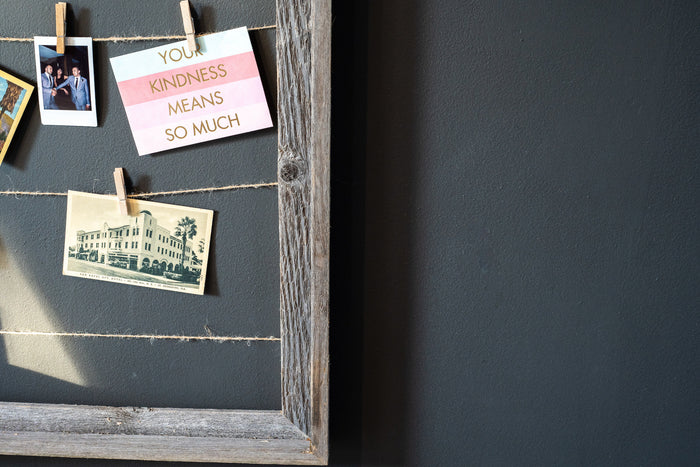 Weathered Grey Picture Frame With Sawtooth Hangers | 18"x24"