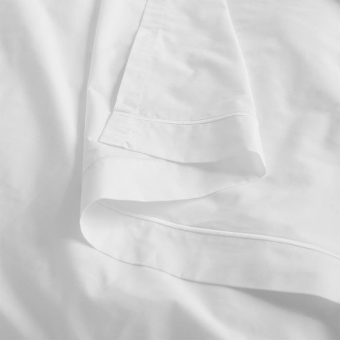 White 200 Thread Count Egyptian Cotton Bedding And Sheets - linen, breathable, styled in a bedroom 2 | Soak and Sleep