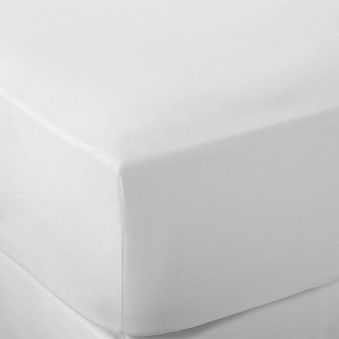 White 200 Thread Count Egyptian Cotton Bedding And Sheets - linen, breathable, styled in a bedroom 3 | Soak and Sleep