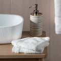 White Egyptian Cotton Towels close-up detail 1 | Soak and Sleep