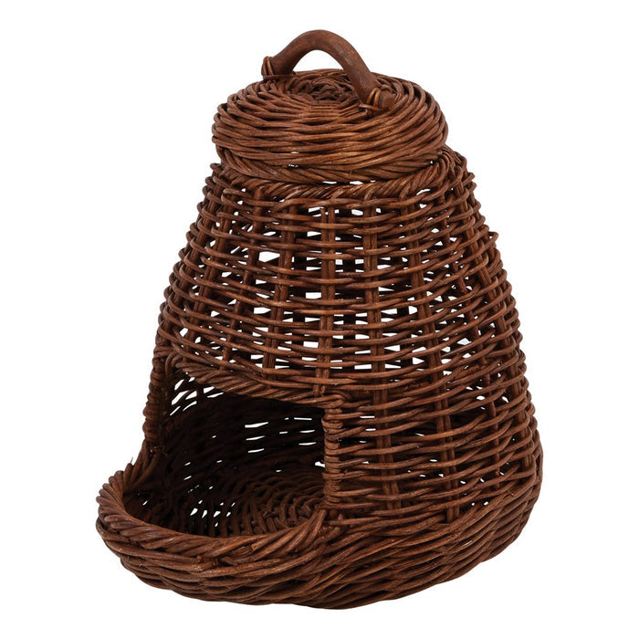 Wicker Vegetable Basket w/ Lid.