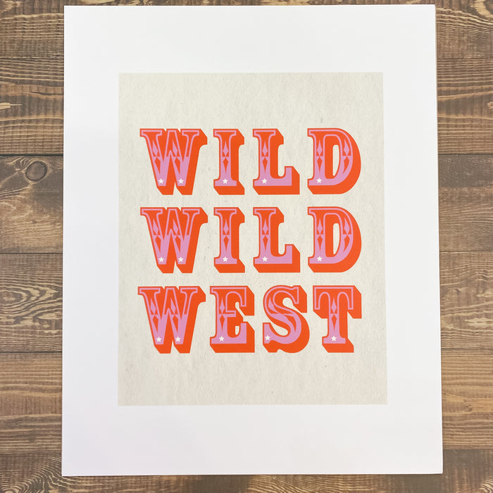 Wild Wild West Art Print - Lyla's: Clothing & Gifts - Online and Rockwall Texas Boutique