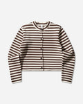 Résumé Kodyrs Knit Cardigan Creme Stripe Knitwears Sweaters 26711498 MULTI