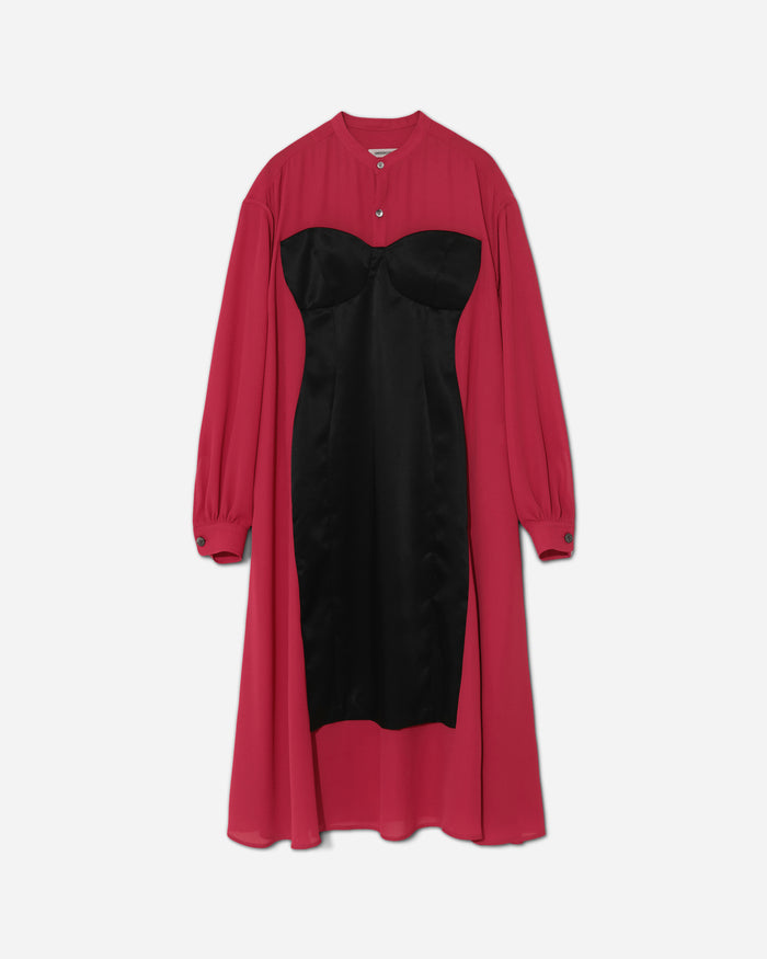 Undercover Onepiece Dark Pink Dresses Dress Long UP1F1701 DARKPINK
