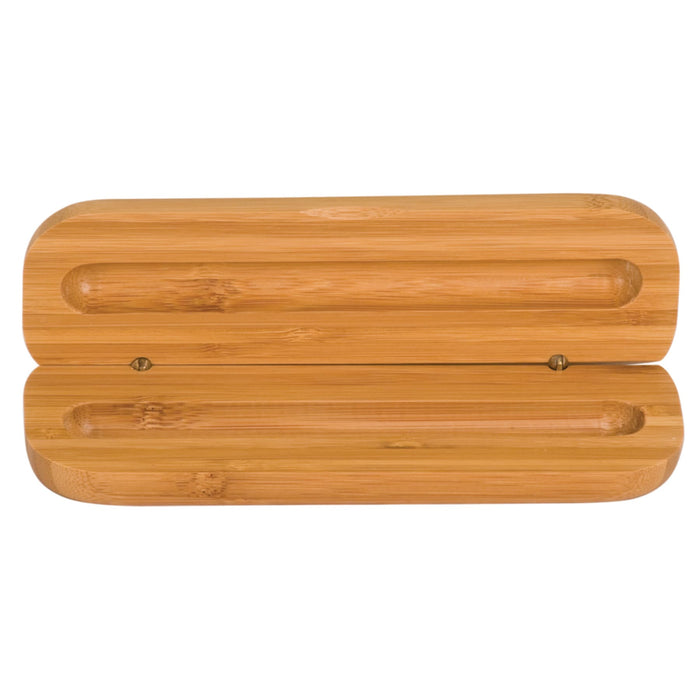 6.75" x 2.1" Bamboo Pen Case (Case only, pen not included)