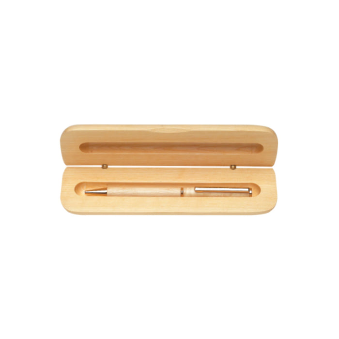 6.75" x 2.1" Maple Pen Case  (Case Only, pen not included)