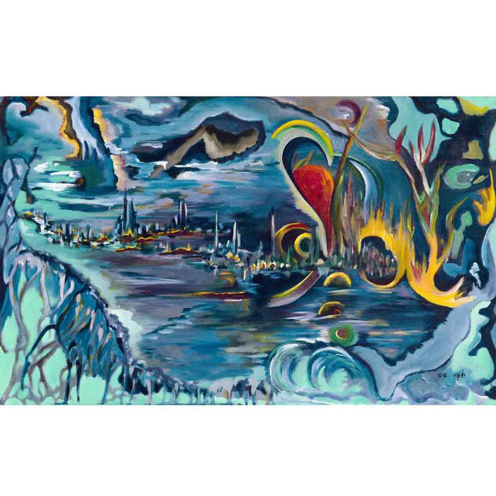 Yosi Amir VIII Art Glossy Poster Printed | Wallhogs